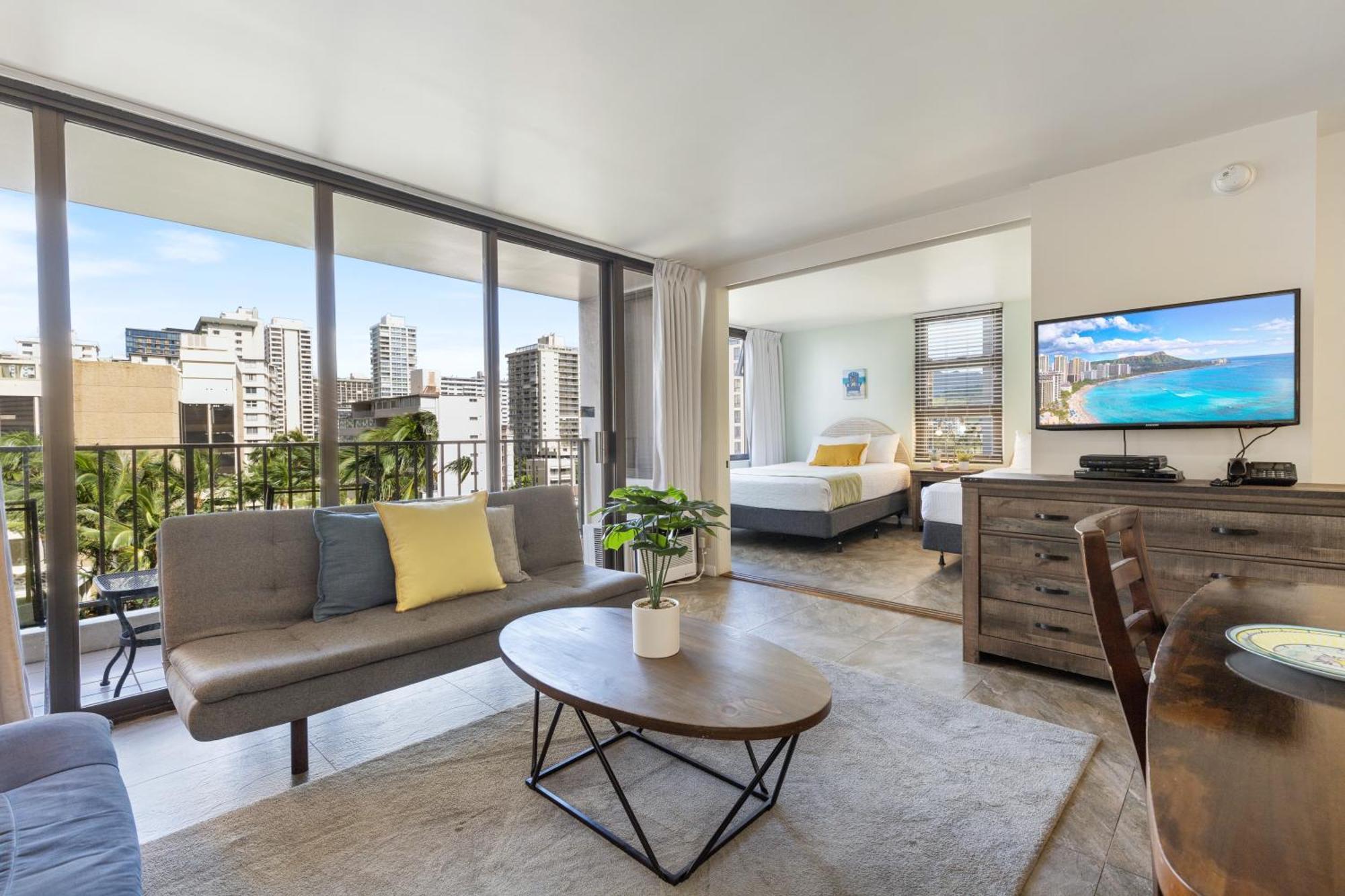 Light & Airy 8Th Floor Ocean View Condo With Lanai Condo Honolulu Ngoại thất bức ảnh